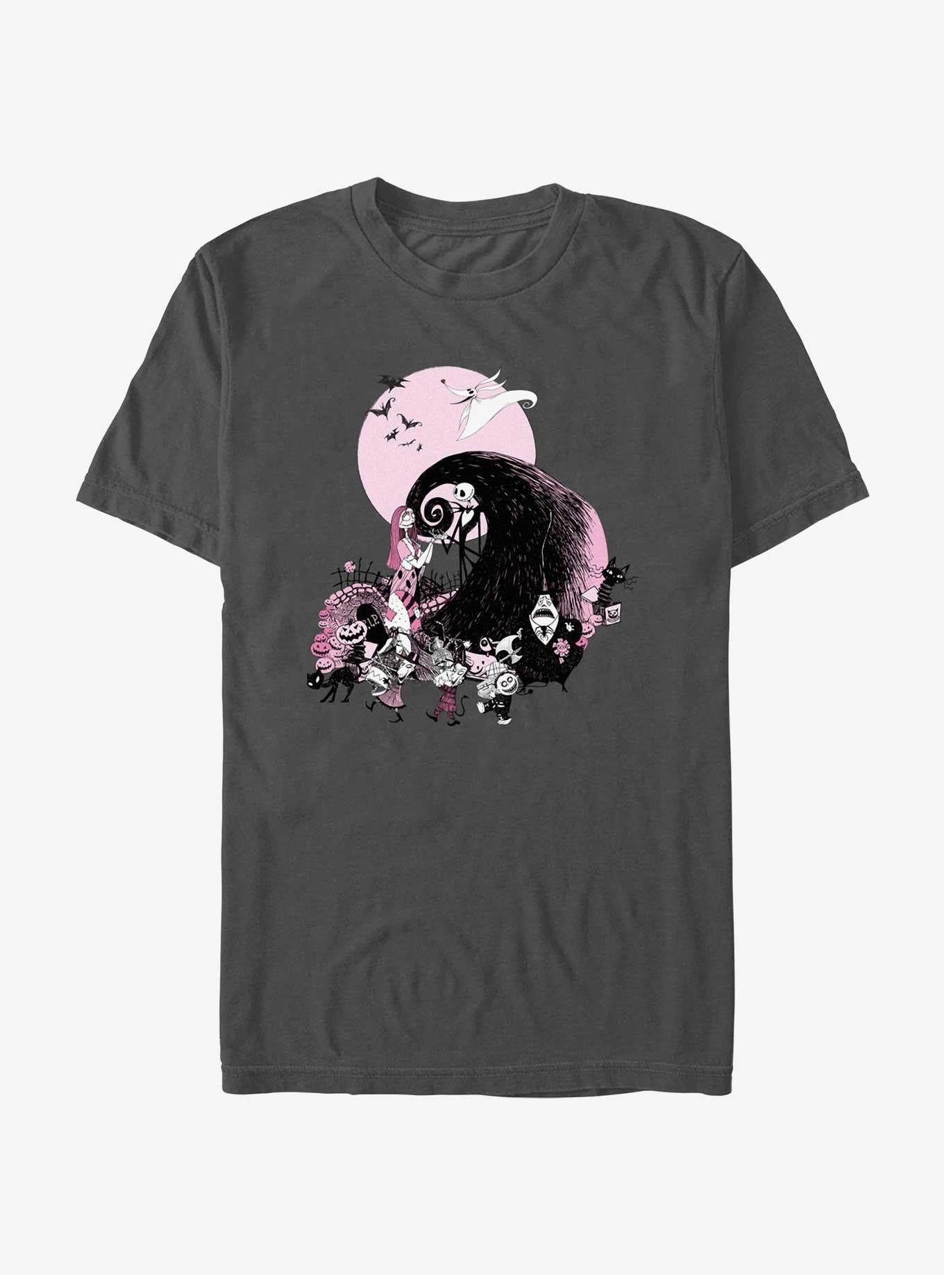 Disney The Nightmare Before Christmas Nightmare Group T-Shirt T-Shirt | Top Trending Artwork | Great Gift Idea