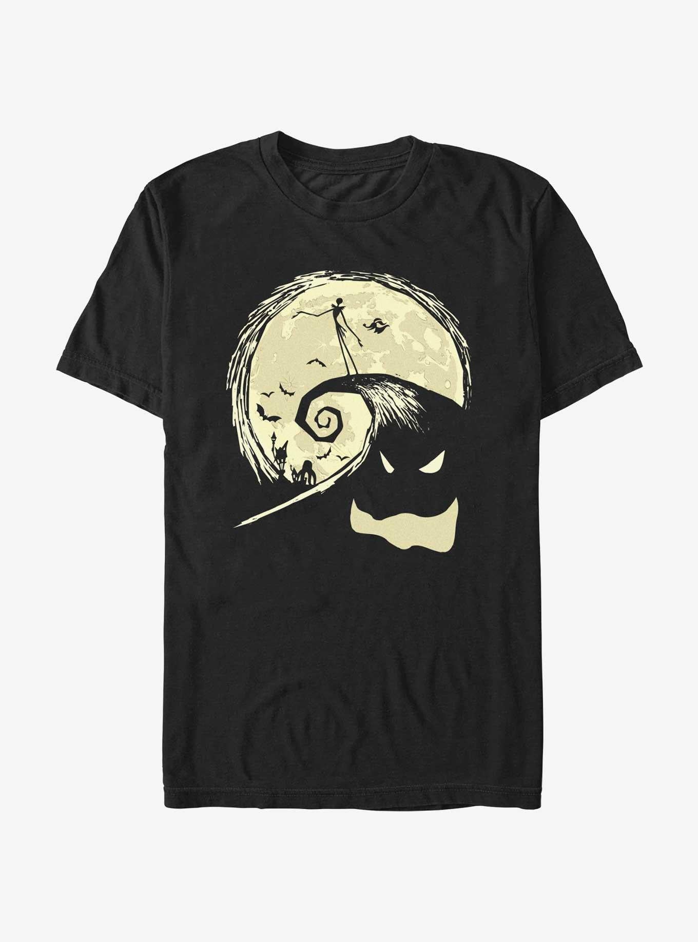 Disney The Nightmare Before Christmas Jack On Oogie Boogie Hill T-Shirt T-Shirt | Exclusive Art Design | Must-Have Style