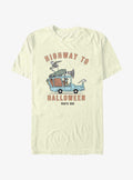 Disney The Nightmare Before Christmas Jack Sally Route 666 Highway To Halloween T-Shirt T-Shirt | Premium Graphic | Must-Have Style