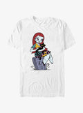Disney The Nightmare Before Christmas Sally and Black Cat T-Shirt T-Shirt | High-Quality Print | Top Pick For Fans