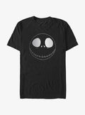 Disney The Nightmare Before Christmas Jack Skellington Skull Head T-Shirt T-Shirt | High-Quality Print | Must-Have Style