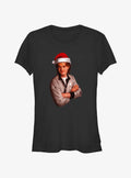 Stranger Things Santa Steve Girls T-Shirt | Premium Unisex T-Shirt, Trending Graphic Tee