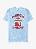 Star Wars The Mandalorian Grogu For Christmas T-Shirt T-Shirt | High-Quality Print | High Demand Item