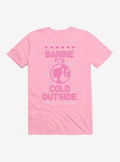 Barbie It's Cold Outside Ugly Christmas Pattern T-Shirt | Premium Unisex T-Shirt, Trending Graphic Tee