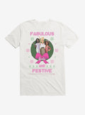 Barbie Fabulous And Festive Ugly Christmas Pattern T-Shirt | Premium Unisex T-Shirt, Trending Graphic Tee