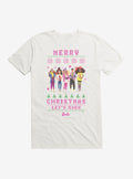 Barbie Merry Christmas Let's Rock Ugly Christmas Pattern T-Shirt T-Shirt | High-Quality Print | Top Pick For Fans
