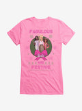 Barbie Fabulous And Festive Ugly Christmas Pattern Girls T-Shirt | Premium Unisex T-Shirt, Trending Graphic Tee