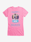 Barbie Snowglobe Holidays Ugly Christmas Pattern Girls T-Shirt T-Shirt | Premium Graphic | Great Gift Idea