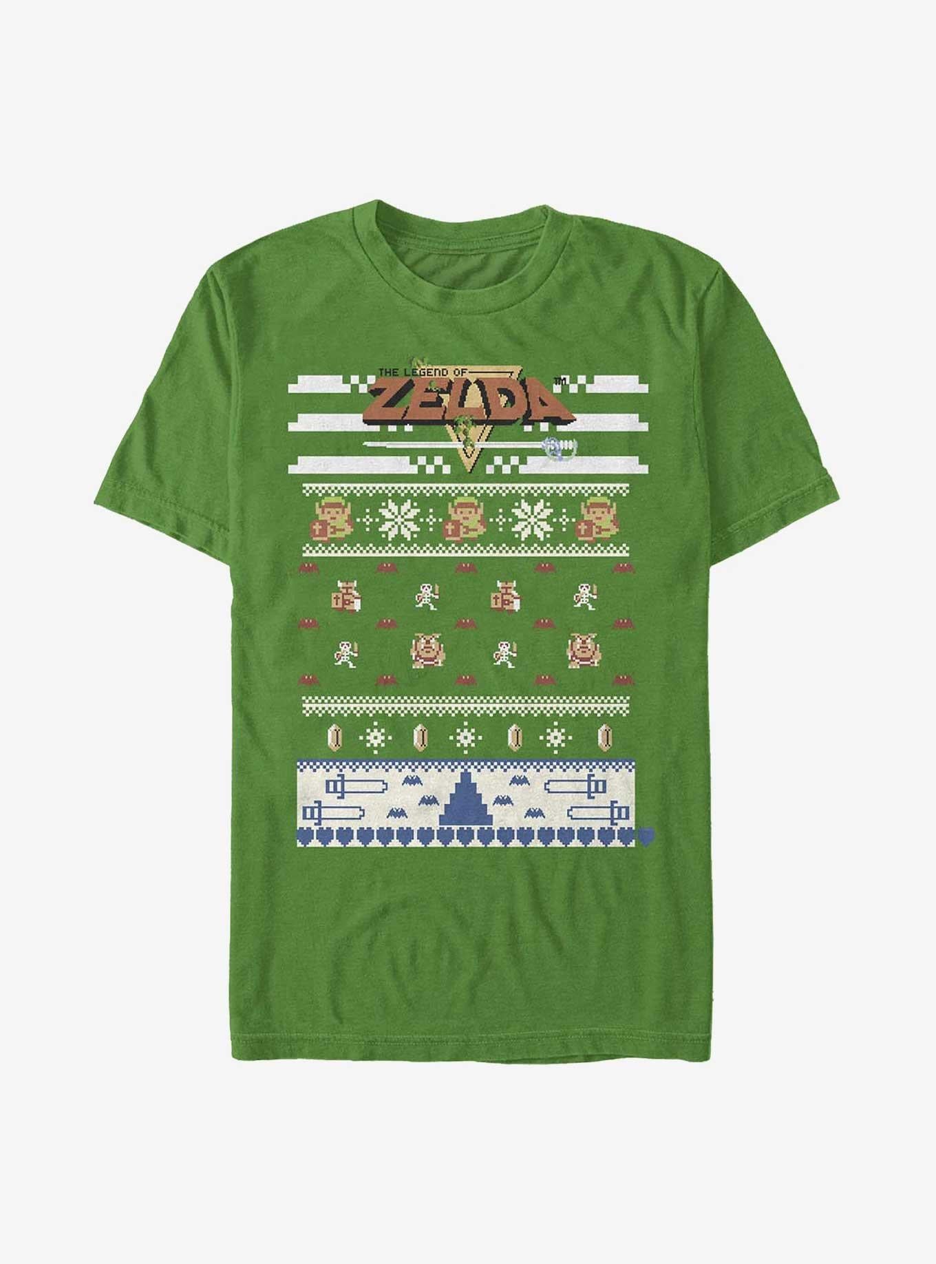Nintendo Zelda Ugly Christmas T-Shirt T-Shirt | Premium Graphic | Perfect For Daily Wear