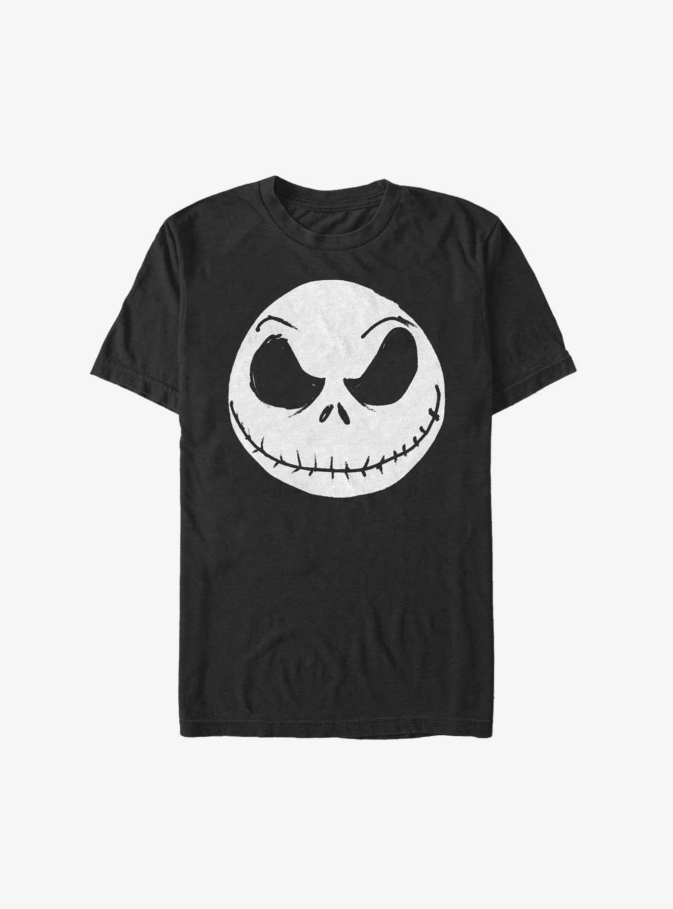 Disney The Nightmare Before Christmas Big Face Jack Extra Soft T-Shirt T-Shirt | Best-Selling Design | Must-Have Style