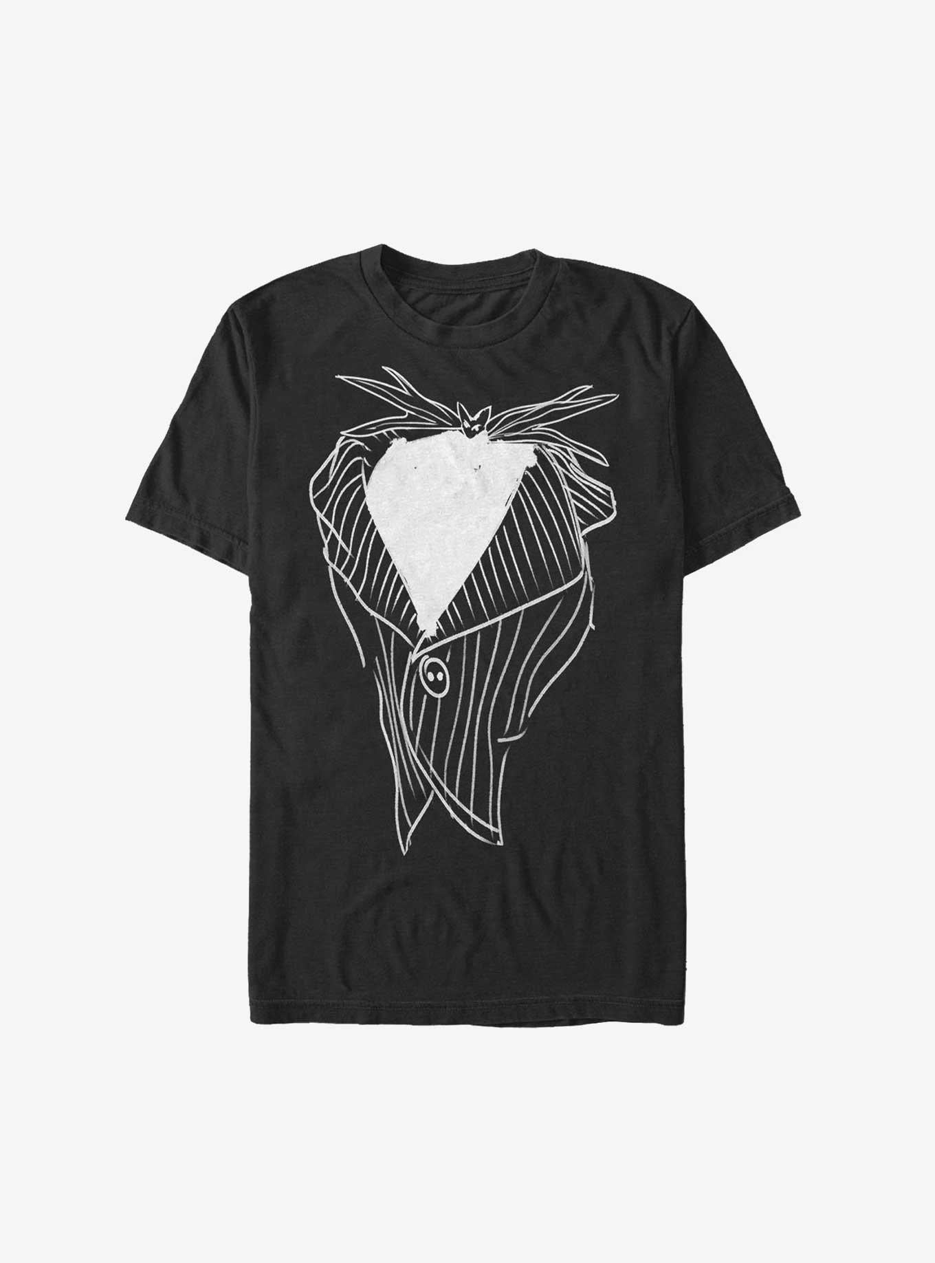Disney The Nightmare Before Christmas Jack Skellington Costume Extra Soft T-Shirt T-Shirt | High-Quality Print | Great Gift Idea