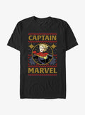 Marvel Captain Marvel Ugly Christmas T-Shirt T-Shirt | Best-Selling Design | Must-Have Style