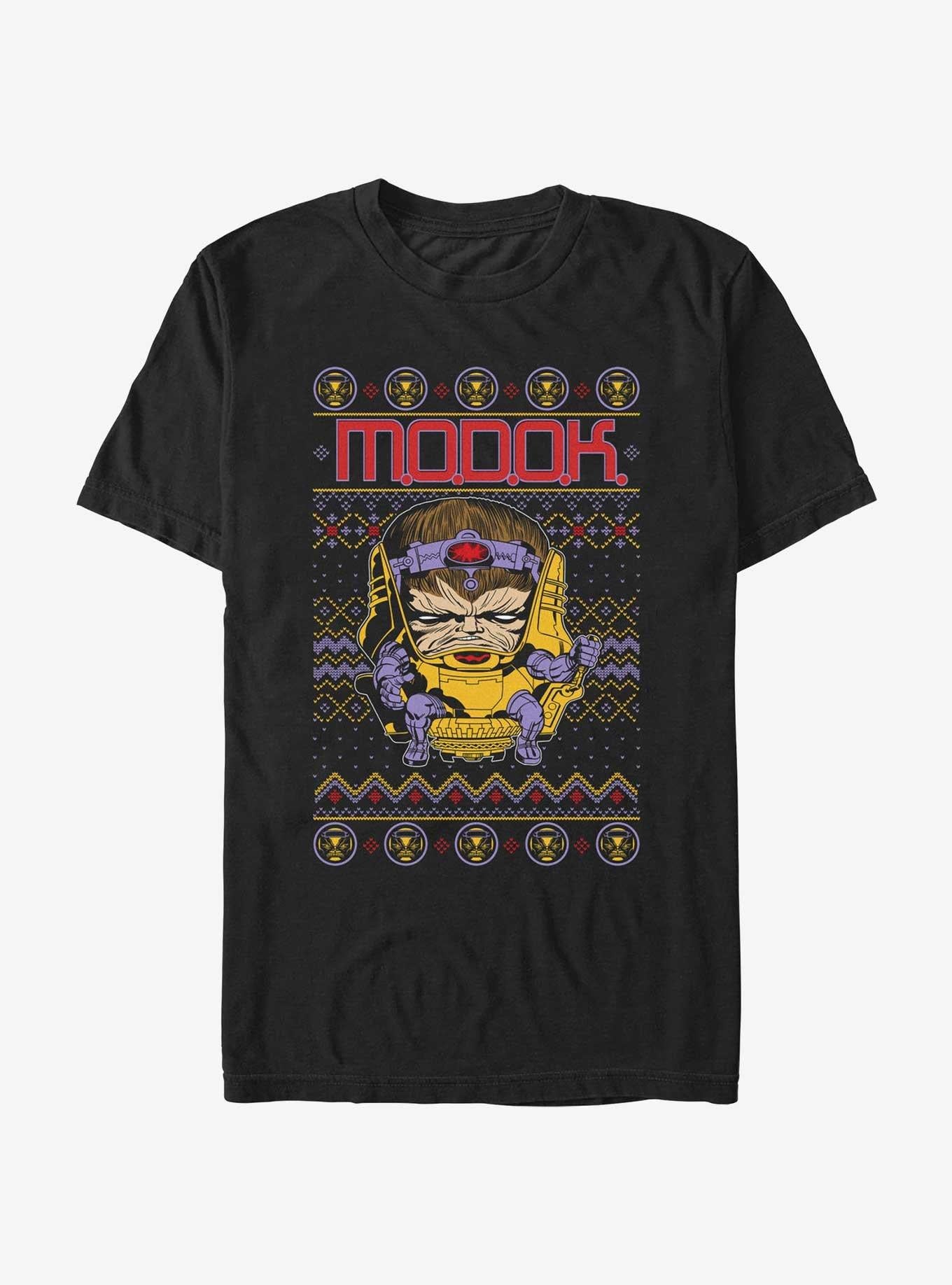 Marvel Modok Ugly Christmas T-Shirt | Premium Unisex T-Shirt, Trending Graphic Tee