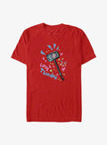 Marvel Thor: Love and Thunder Graffiti Hammer T-Shirt