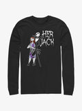 The Nightmare Before Christmas Her Jack Long-Sleeve T-Shirt T-Shirt | Vintage Graphic Vibe | High Demand Item