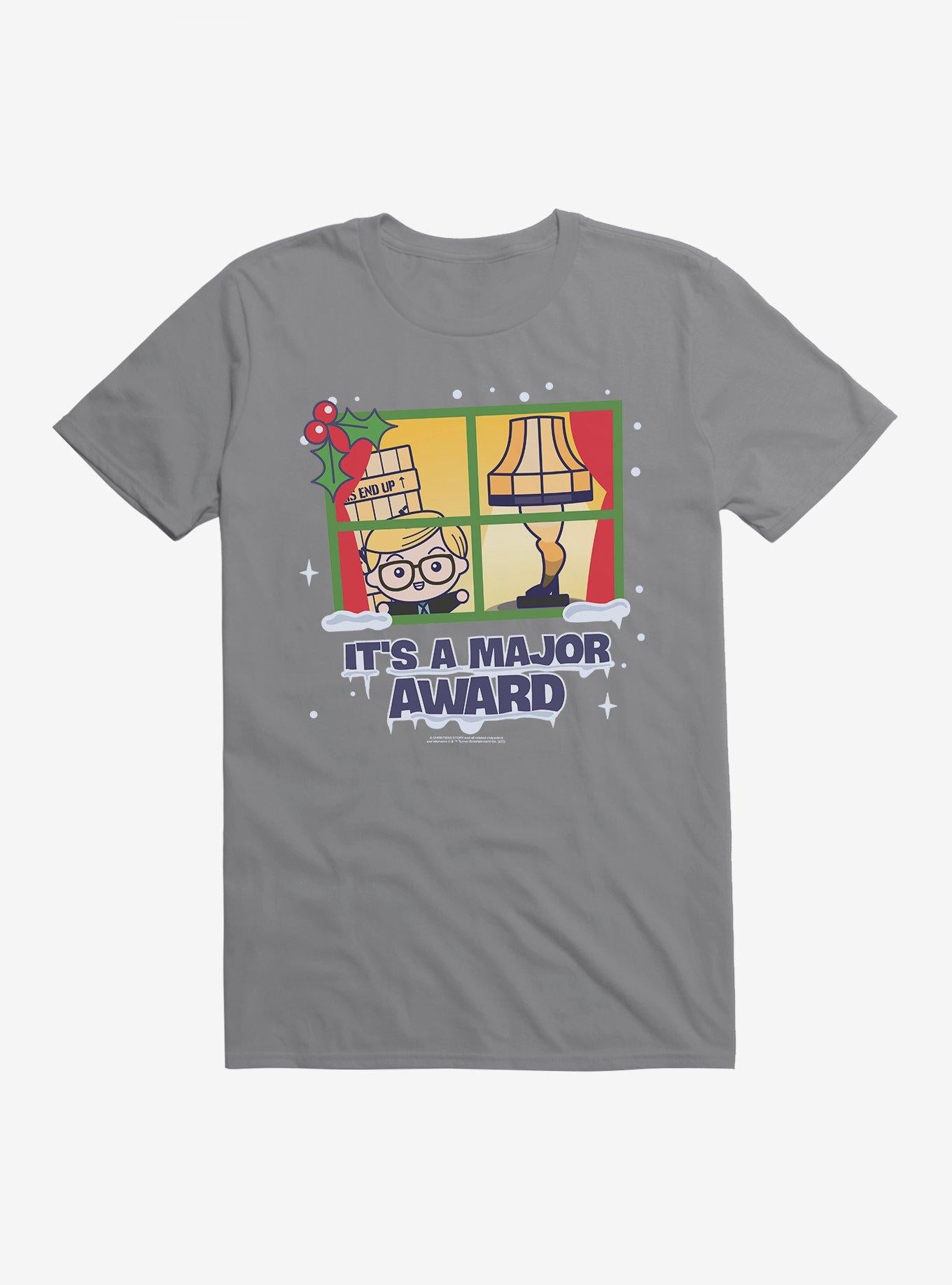 A Christmas Story Major Award T-Shirt T-Shirt | Fan Favorite Style | Great Gift Idea