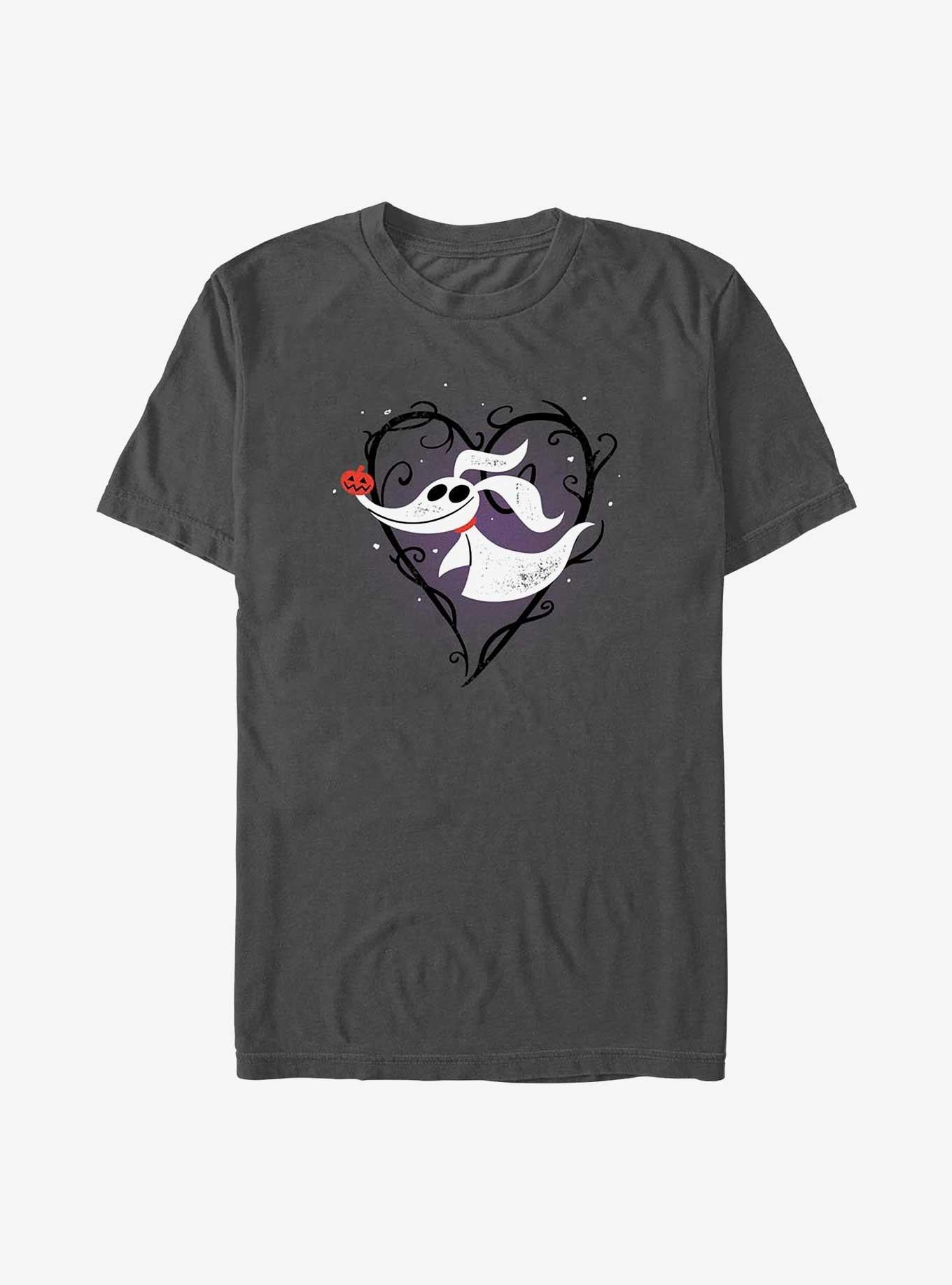 The Nightmare Before Christmas Zero Heart T-Shirt T-Shirt | Bold Graphic Edition | Must-Have Style