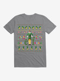 Elf Movie Ugly Christmas Pattern T-Shirt T-Shirt | Exclusive Art Design | Great Gift Idea