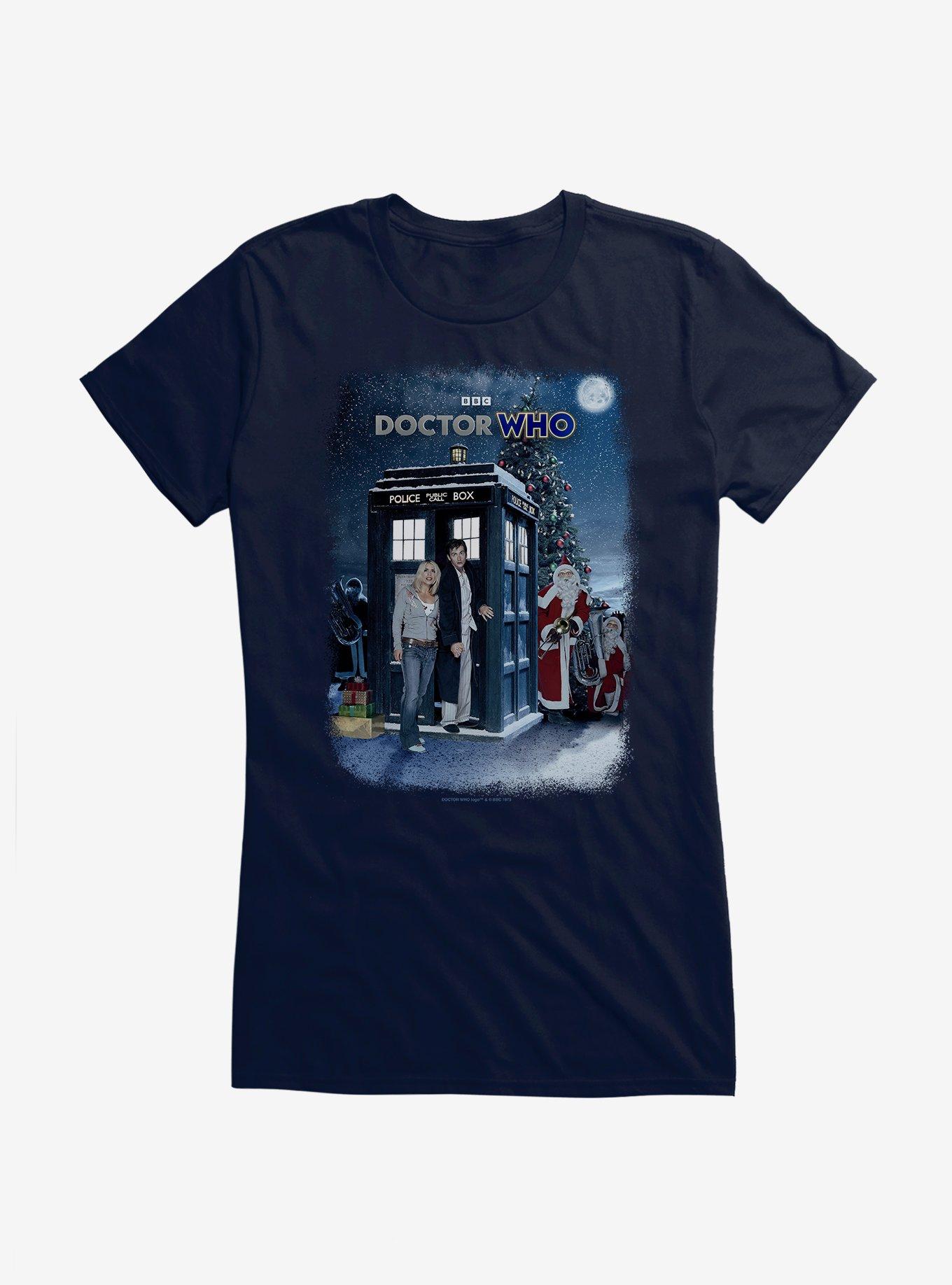 Doctor Who The Christmas Invasion Girls T-Shirt T-Shirt | High-Quality Print | Trending Now