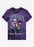 Jujutsu Kaisen Group Purple TieDye TShirt Graphic Tee | Graphic Tee | Unisex Shirt | Best-Selling Design