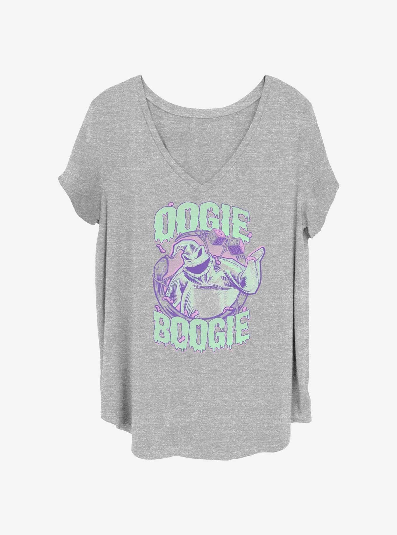 Disney The Nightmare Before Christmas Oogie Boogie Girls T-Shirt Plus Size T-Shirt | Bold Graphic Edition | Great Gift Idea
