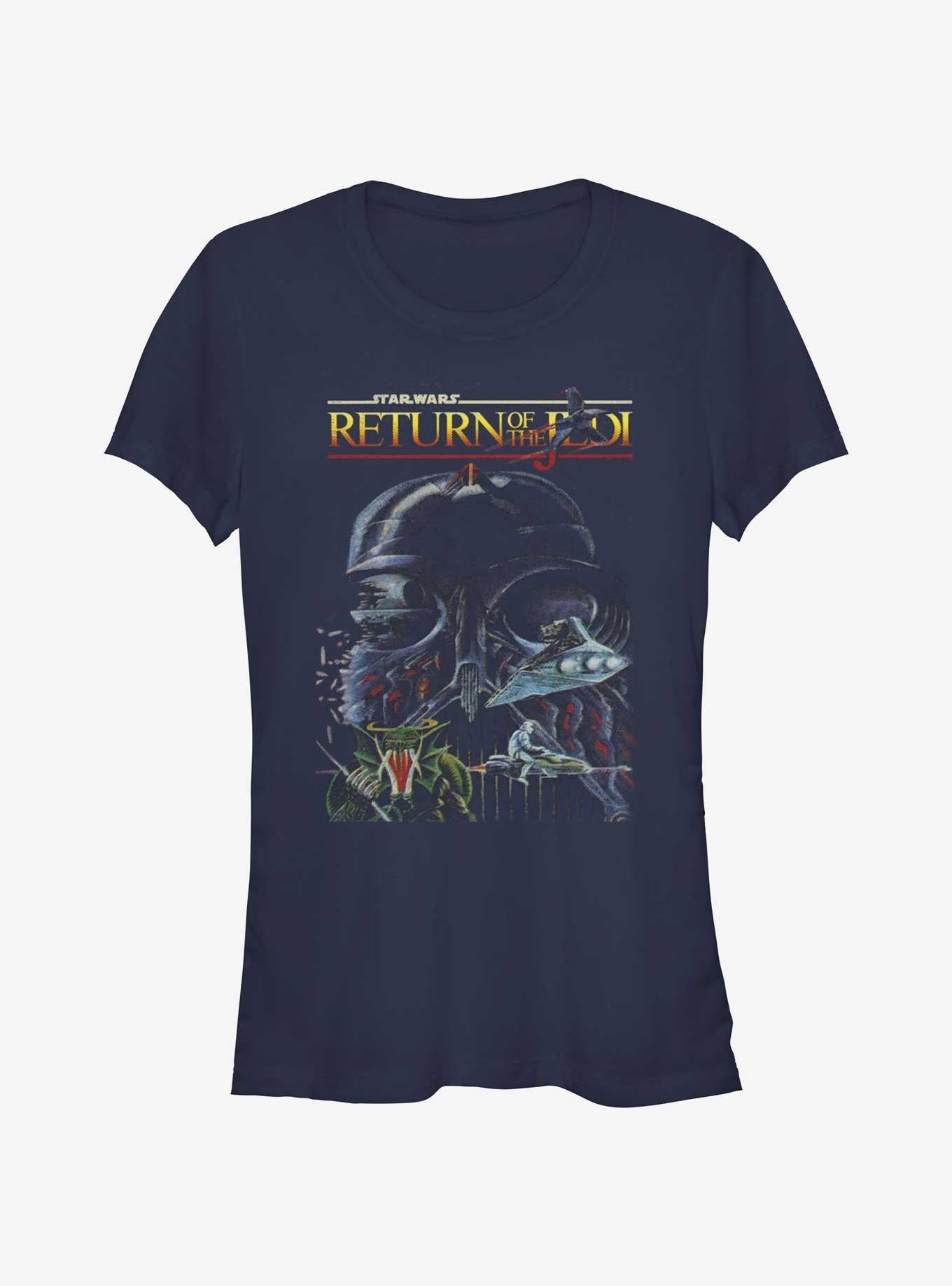 Star Wars Return of the Jedi 40th Anniversary Concept Cover Art Girls T Shirt T Shirt Viral TikTok Fan Favorite