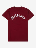 Deftones Text Logo TShirt Graphic Tee | Graphic Tee | Unisex Shirt | High-Quality Print