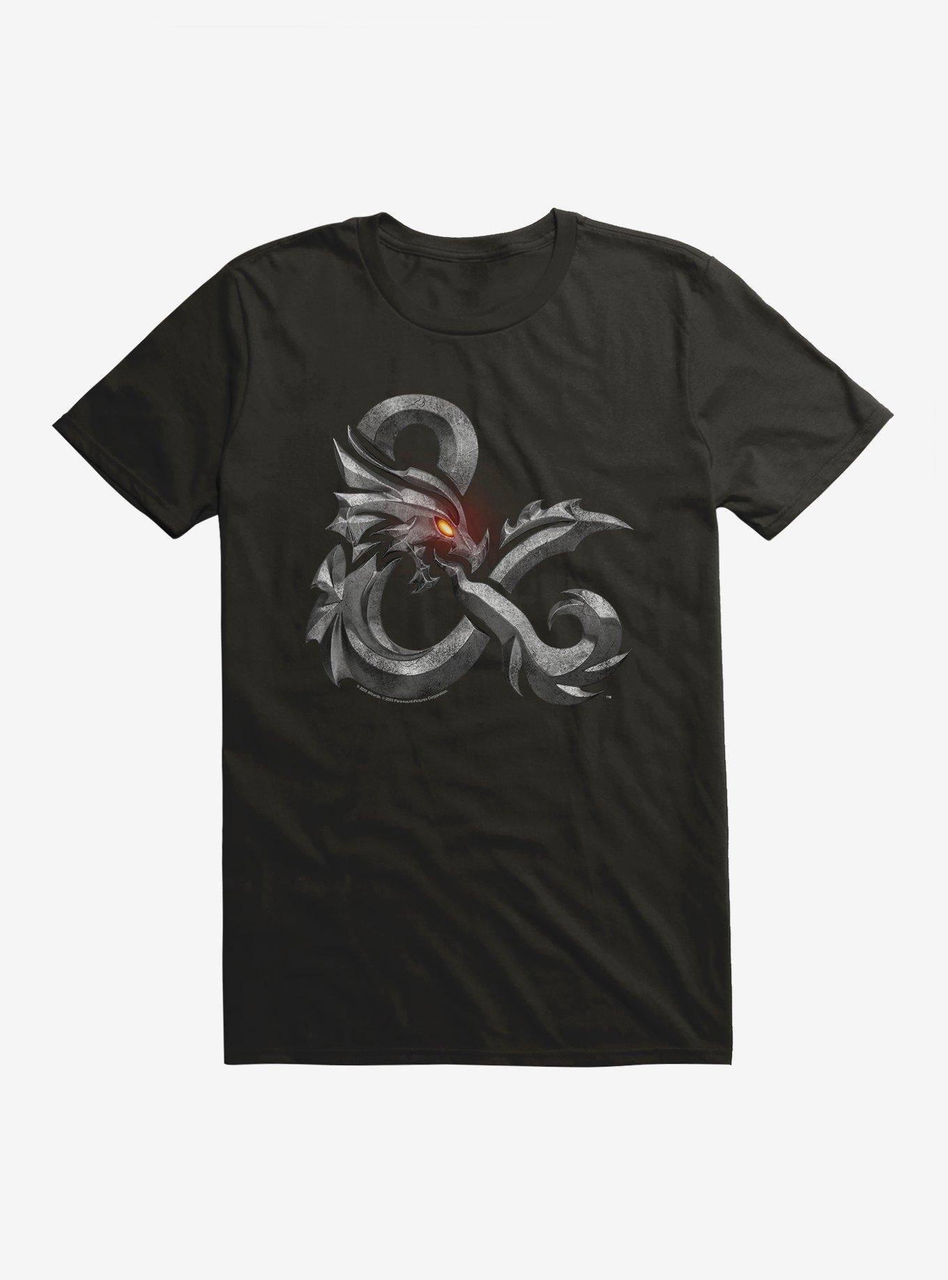Dungeons Dragons Honor Among Thieves Steel Ampersand T-Shirt | Premium Unisex T-Shirt, Trending Graphic Tee