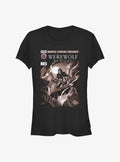 Marvel Studios Special Presentation Werewolf By Night Cover Art Girls T Shirt T Shirt Viral TikTok Fan Favorite