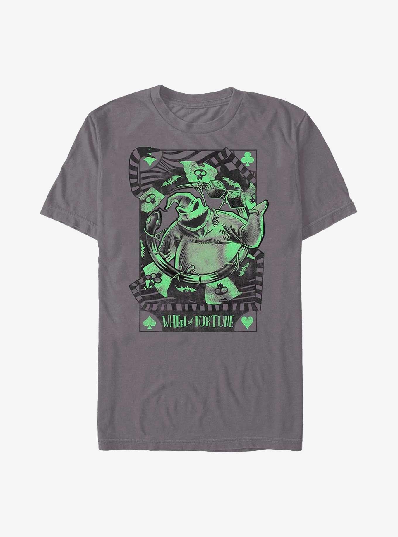 Disney The Nightmare Before Christmas Oogie Boogie Wheel of Fortune Poster T-Shirt Poster | Premium Graphic | High Demand Item