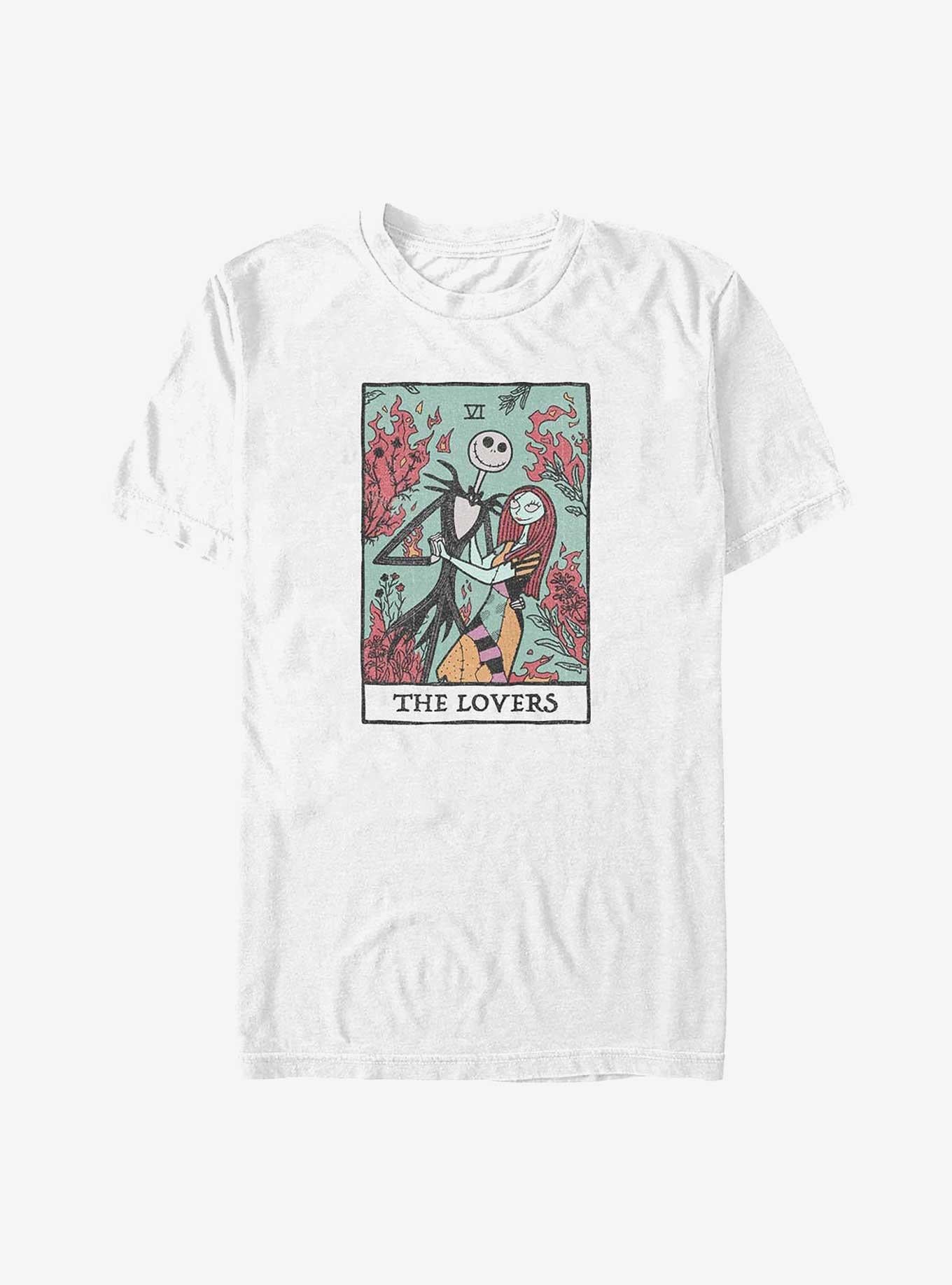 The Nightmare Before Christmas Jack Sally The Lovers Tarot Card T-Shirt T-Shirt | Bold Graphic Edition | Top Pick For Fans