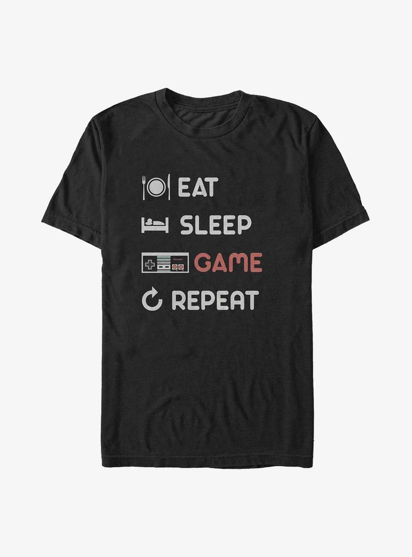 Nintendo Game & Repeat Big & Tall T-Shirt