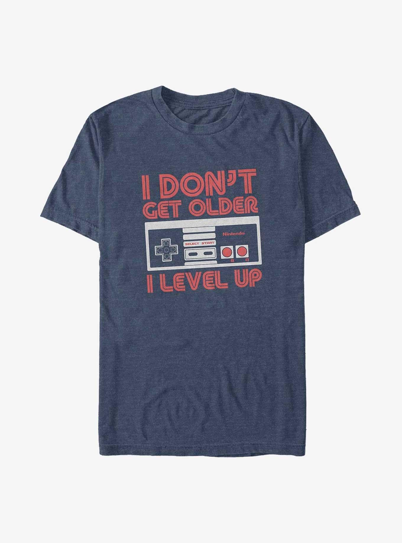 Nintendo I Don't Get Older, I Level Up Big & Tall T-Shirt