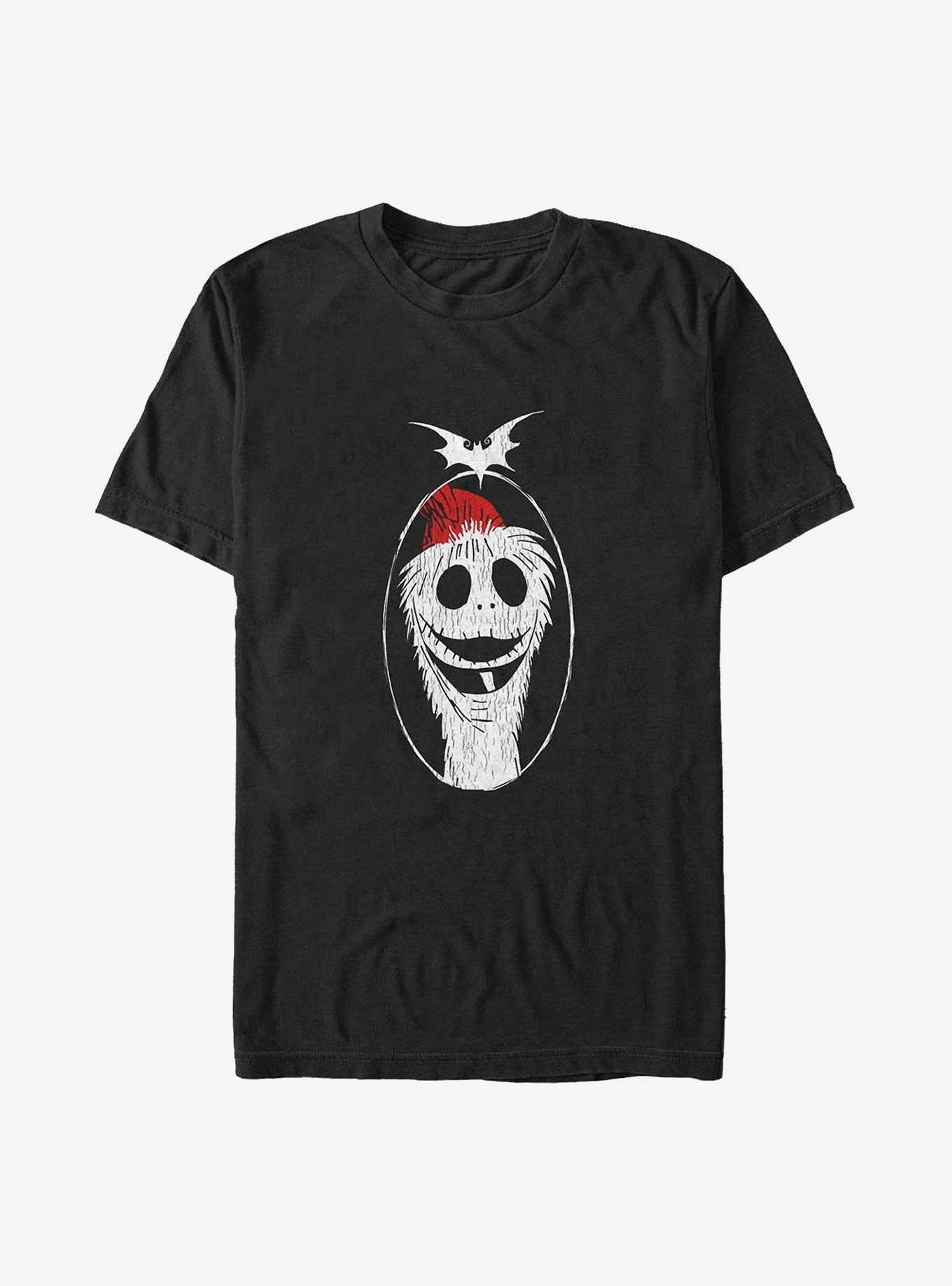 Disney The Nightmare Before Christmas Santa Jack Big Tall T-Shirt T-Shirt | Fan Favorite Style | Perfect For Daily Wear