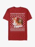 Disney The Fox and the Hound Tod and Copper Ugly Christmas T-Shirt T-Shirt | Premium Graphic | Top Pick For Fans