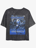 Disney The Nightmare Before Christmas Electric Jack Mineral Wash Girls Crop T-Shirt T-Shirt | Premium Graphic | Great Gift Idea