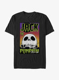 Disney The Nightmare Before Christmas Jack The Pumpkin King Skull Poster T-Shirt Poster | Premium Graphic | Perfect For Daily Wear