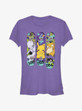 Mewtwo and Psyduck Skateboard Deck Art Girls T Shirt T Shirt Trending US
