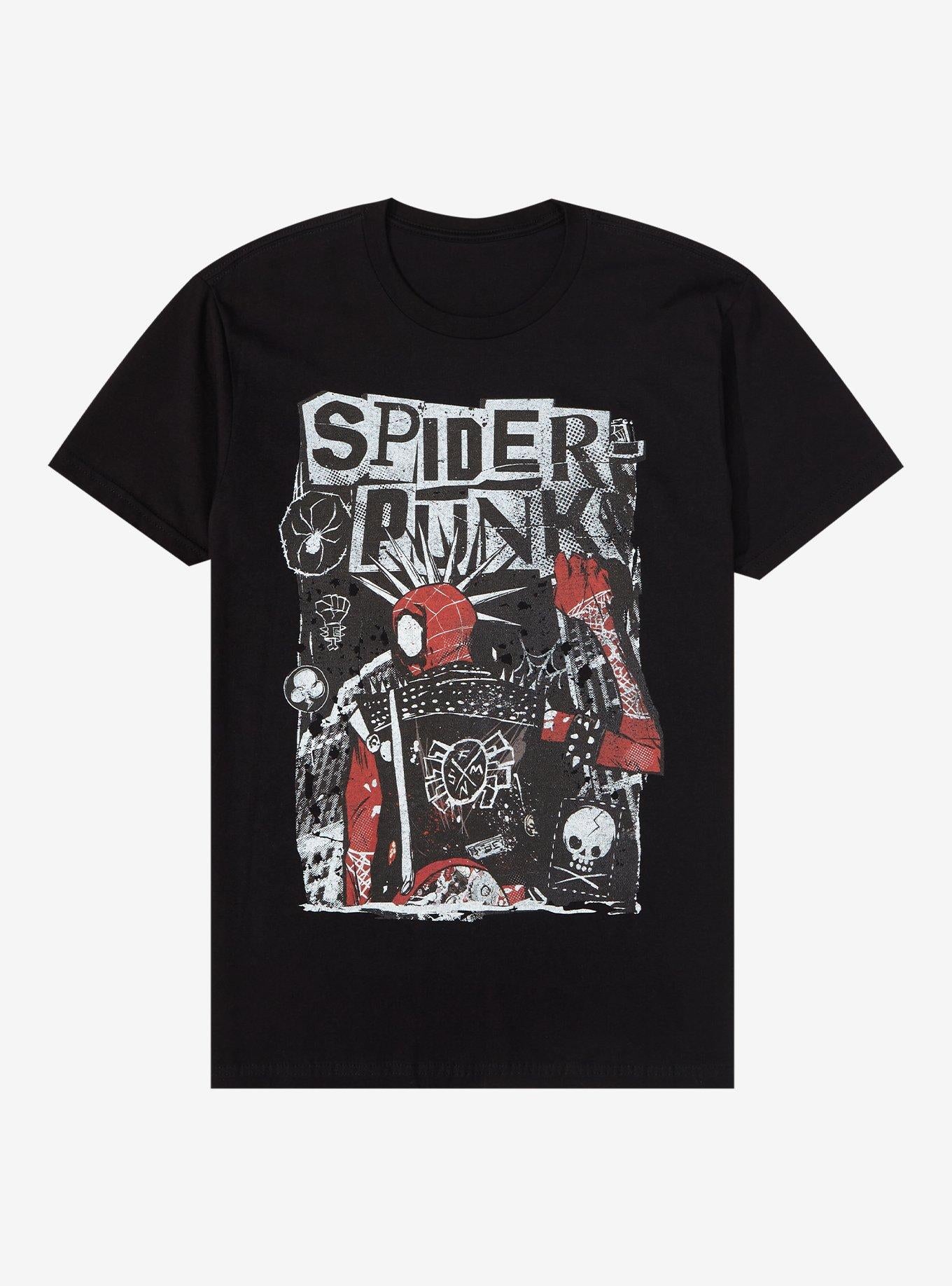 Marvel SpiderMan Across The SpiderVerse SpiderPunk TShirt Graphic Tee | Graphic Tee | Unisex Shirt | Perfect Gift for Fans