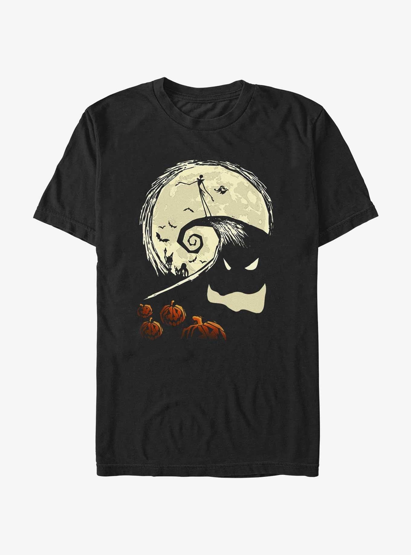 Disney The Nightmare Before Christmas Jack On Pumpkin Hill T-Shirt T-Shirt | Fan Favorite Style | Must-Have Style