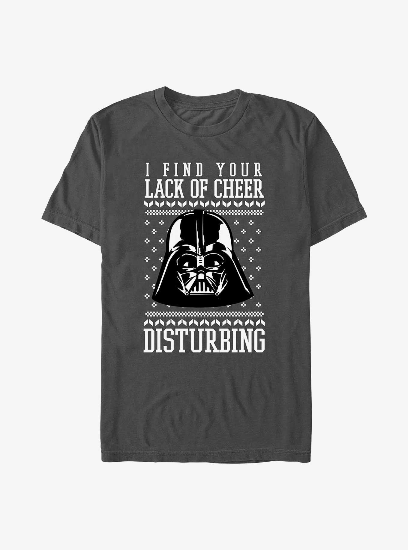 Star Wars Lack of Cheer Ugly Christmas T-Shirt T-Shirt | Bold Graphic Edition | Trending Now