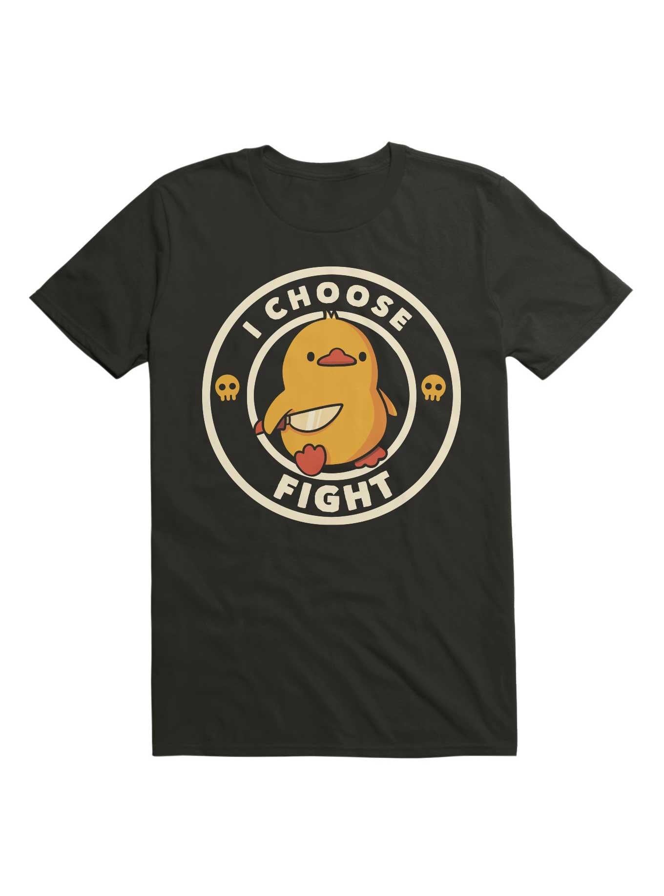 I Choose Fight Duck T Shirt T Shirt Trending US