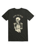 Living The Dream Skeleton Cat T Shirt T Shirt Gym Lifestyle Fan Favorite
