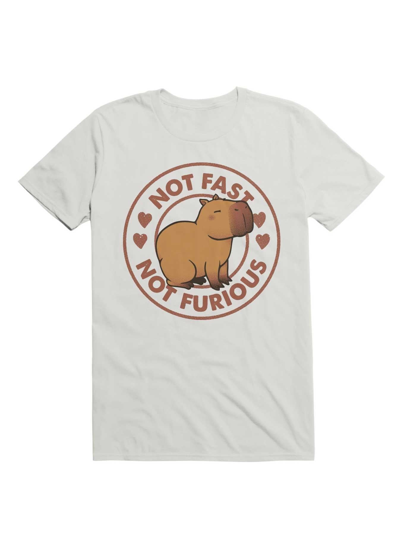 Not Fast Not Furious Capybara T Shirt T Shirt Trending US