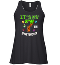 It039S My 7Th Birthday Video Game Pixel Racerback Tank