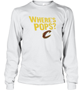 Cleveland Cavaliers Wheres Pops Long Sleeve T Shirt
