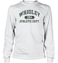 Chicago Cubs Wrigley 1914 Athletic Dept Long Sleeve T Shirt