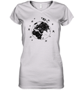 Earth Rocket Women039S V Neck T Shirt