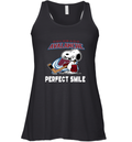 Colorado Avalanche Snoopy Perfect Smile The Peanuts Racerback Tank