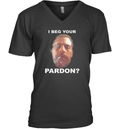 Biden Hunter I Beg Your Pardon V Neck T Shirt